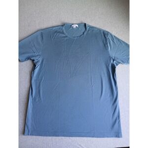 Sunspel Shirt Large Mens Short Sleeve T Shirt Cotton Classic Basic England